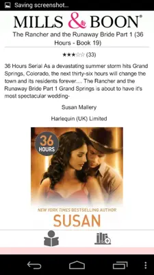 Mills and Boon android App screenshot 5